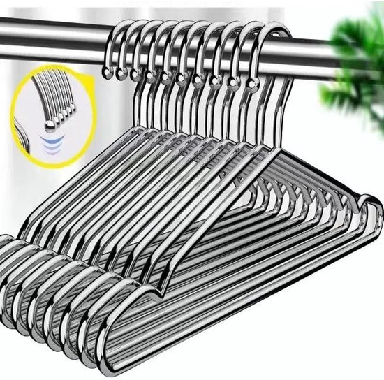 Clothes hanger - Sturdy household hanger - Cooling hook - Thick hanger — image 2