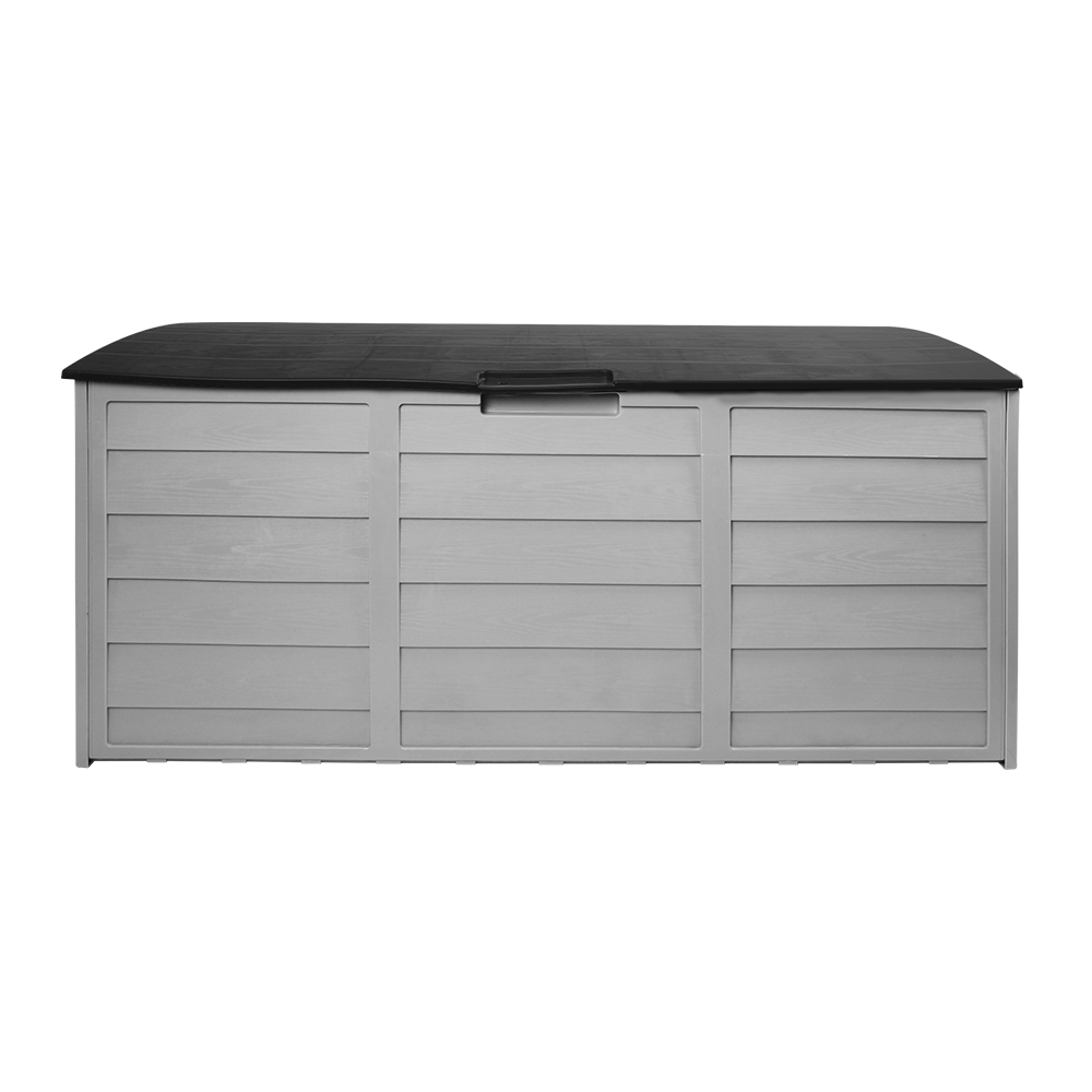 Gardeon Outdoor Storage Box 290L Lockable Organiser Garden Deck Shed Tool Black โ image 3