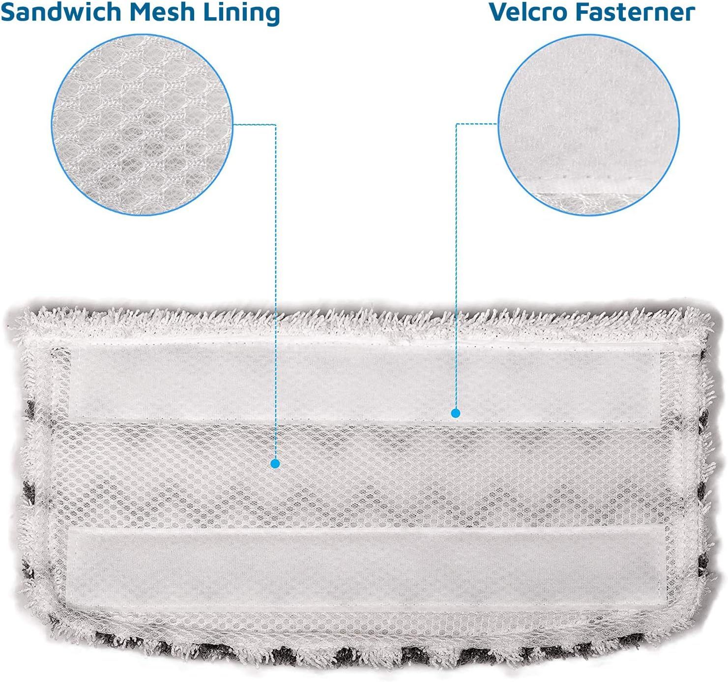 8 Pack Steam Mop Pads or Shark S1000 Series (4 Sot + 4 Scrub Pads) โ image 3