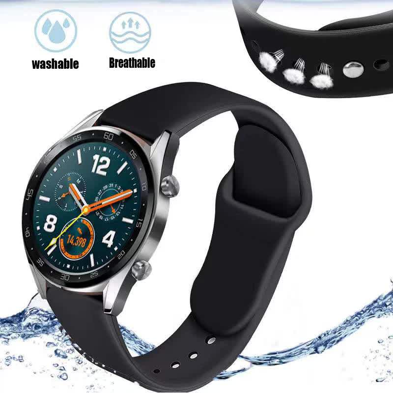 Garmin Vivoactive 3 4 4s Venu 2 2s SQ Forerunner 645 Compatible Metal Wristband 18mm 20mm 22mm Rose Pink โ image 5