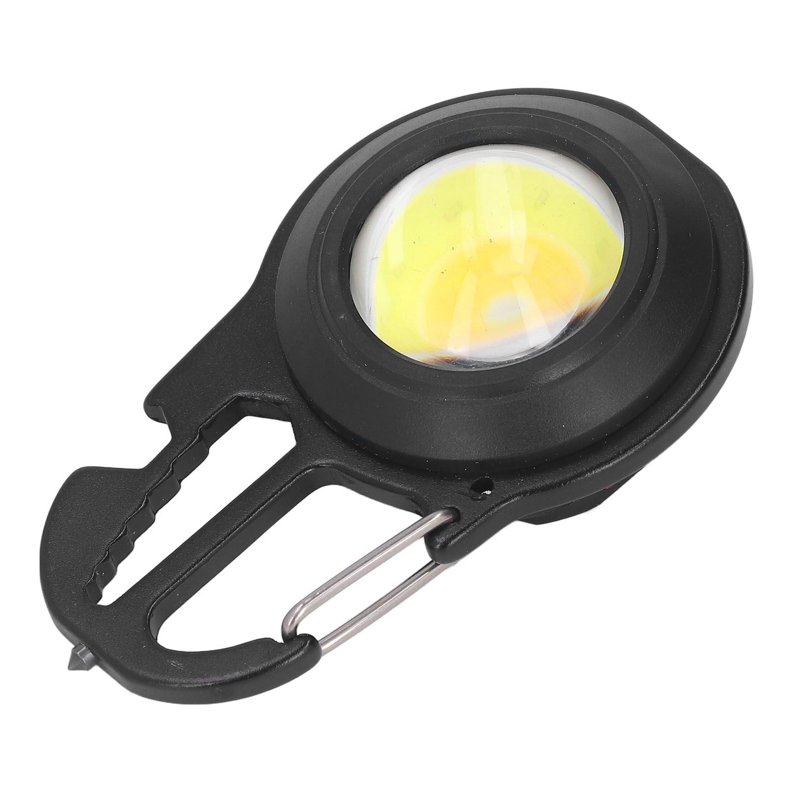 COB Small Flashlights 3 Light Modes Rechargeable Multifunctional Black Portable Pocket Light with Tripod for Fishing Home โ image 6