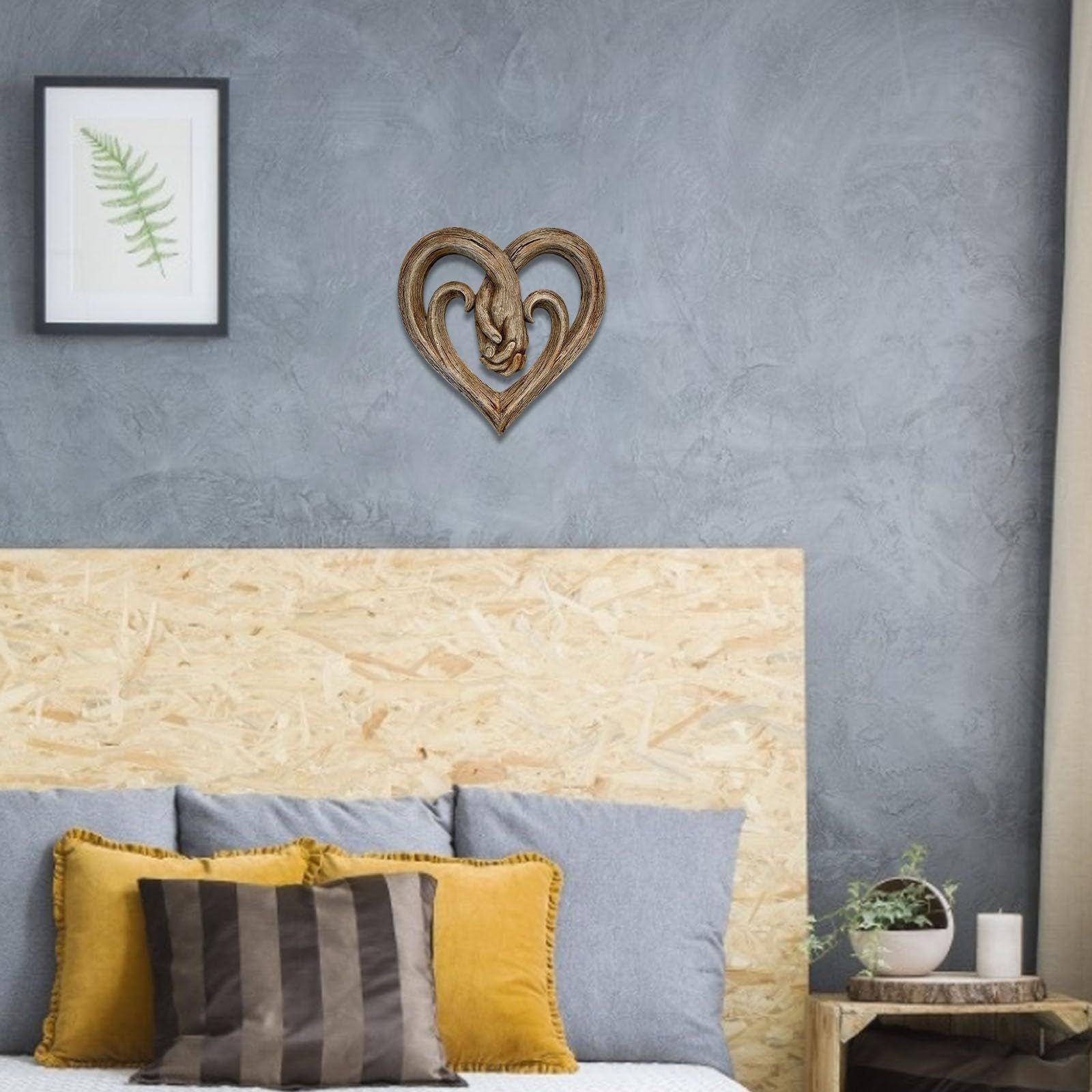 Love Holding Hands Wall Decor Art Crafts - Home Bedroom Wall Decorations, Utility Fashion Decoration, Unique Appearance — image 4