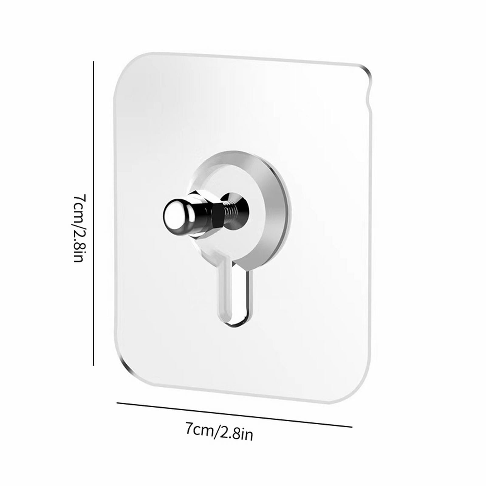 Self Adhesive Picture Hooks, Heavy Duty Picture Hangers Without Nails, Wall Hooks for Hanging, Transparent Waterproof Frame Hangers, Sticky Hook for Bathroom โ image 5
