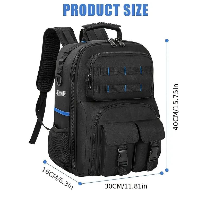 backpack with waist support — image 2