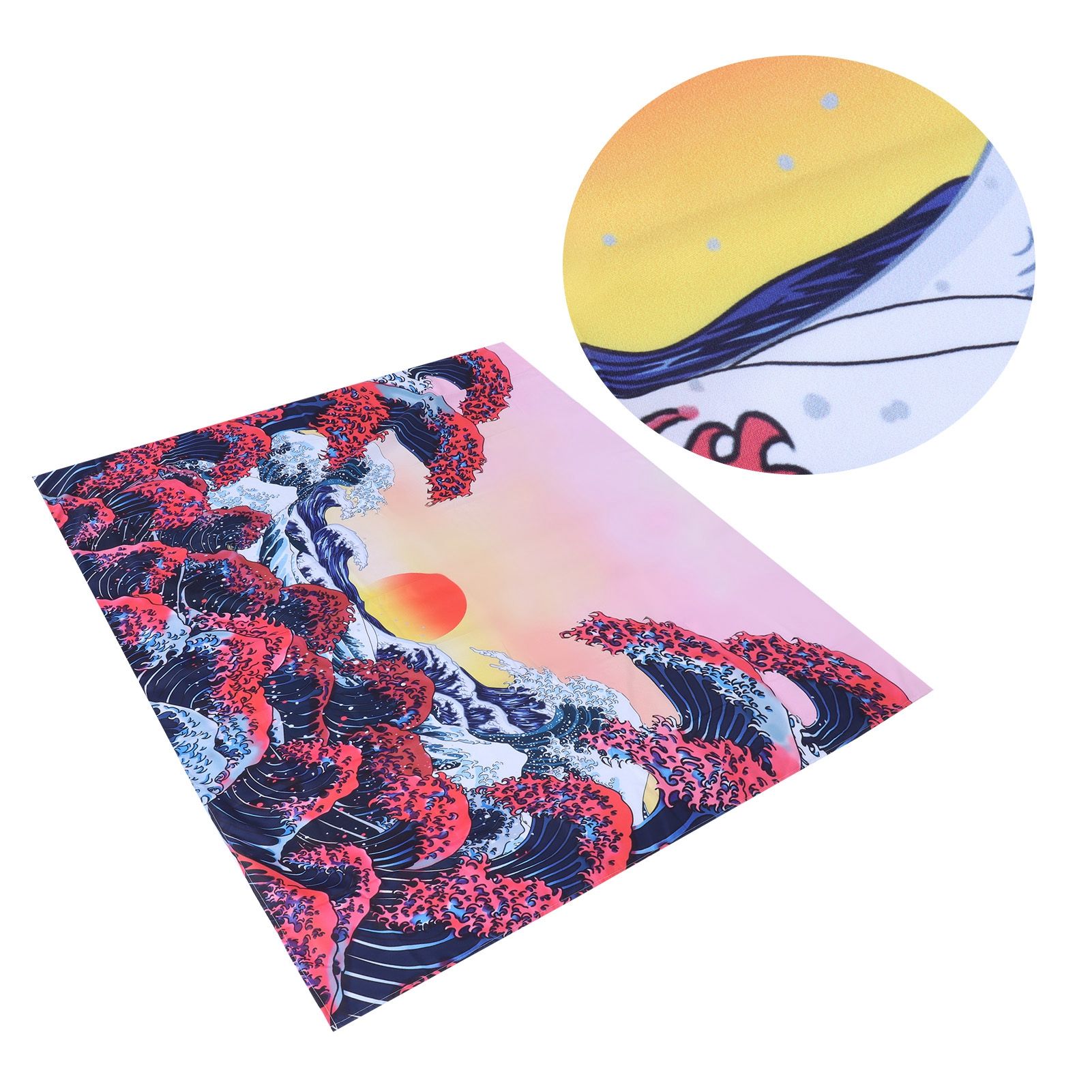 Multi‑Purpose Wall Tapestry Beach Towel Soft Blanket Door Curtain Home Background Decor200x150cm — image 5