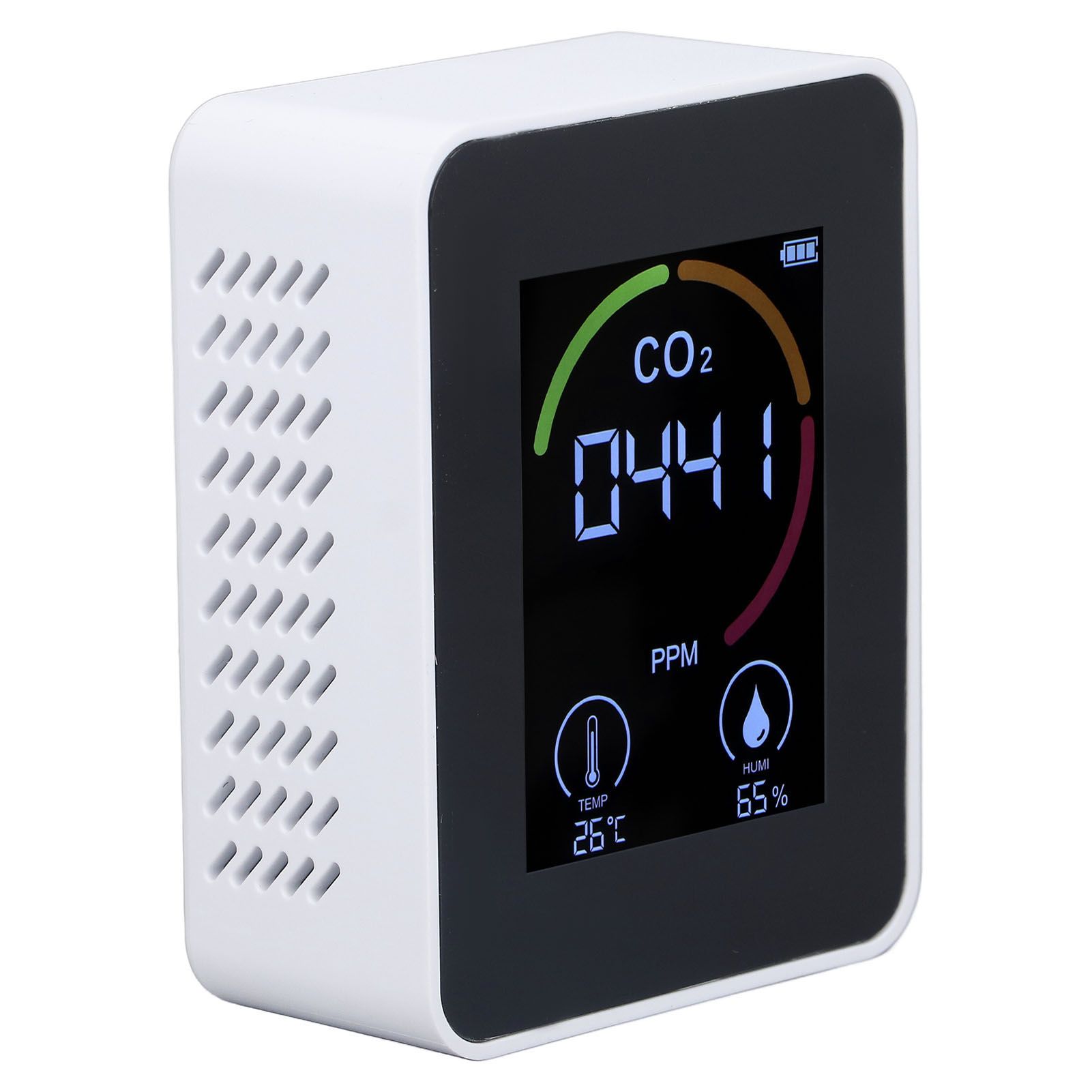 Digital Air Quality Monitor Carbon Dioxide Detector CO2 Tester Temperature Humidity Tester — image 6