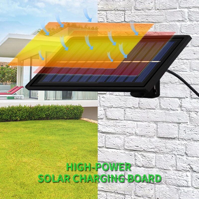 Solar Chandelier 30 LED Retro Bulb Light with Remote Control 3 Brightness Levels White Light IP65 — image 4