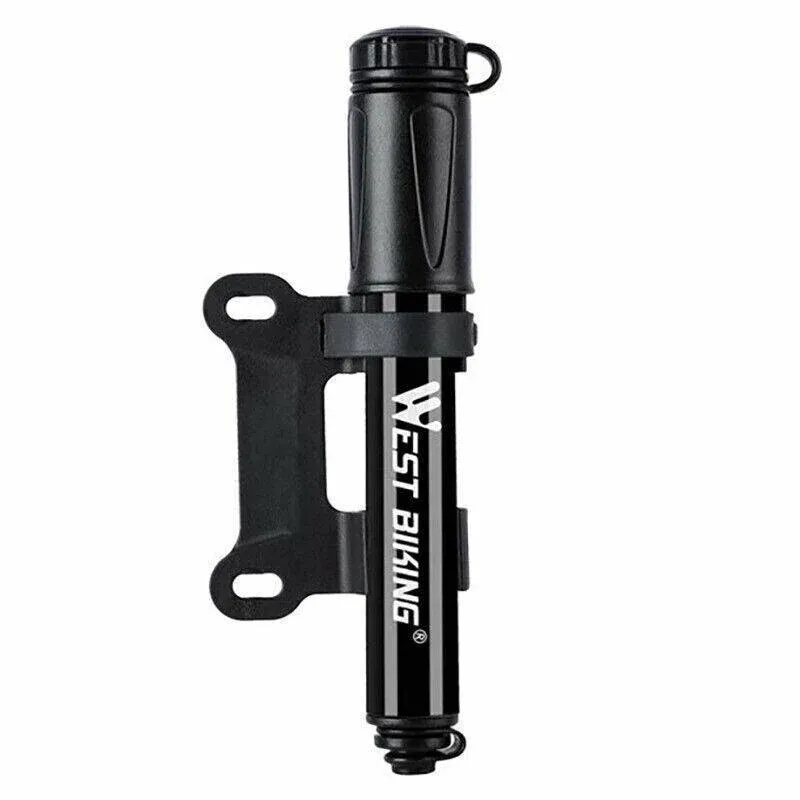 Aluminium Mini Bicycle Air Pump Bike Hand Ball Inflator Portable Cycling Tyre โ image 2