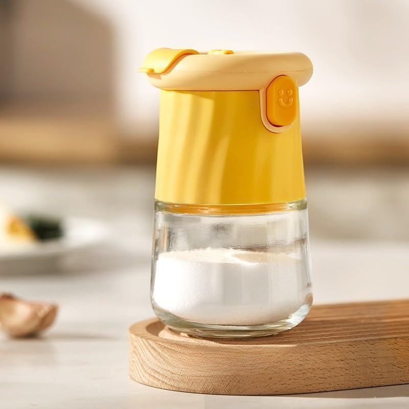 Spice Jars - Storage Containers for Herbs and Spices in the Kitchen - Measuring Cups for Herbs - Household Jars for MSG and Salt - Multifunctional Measuring