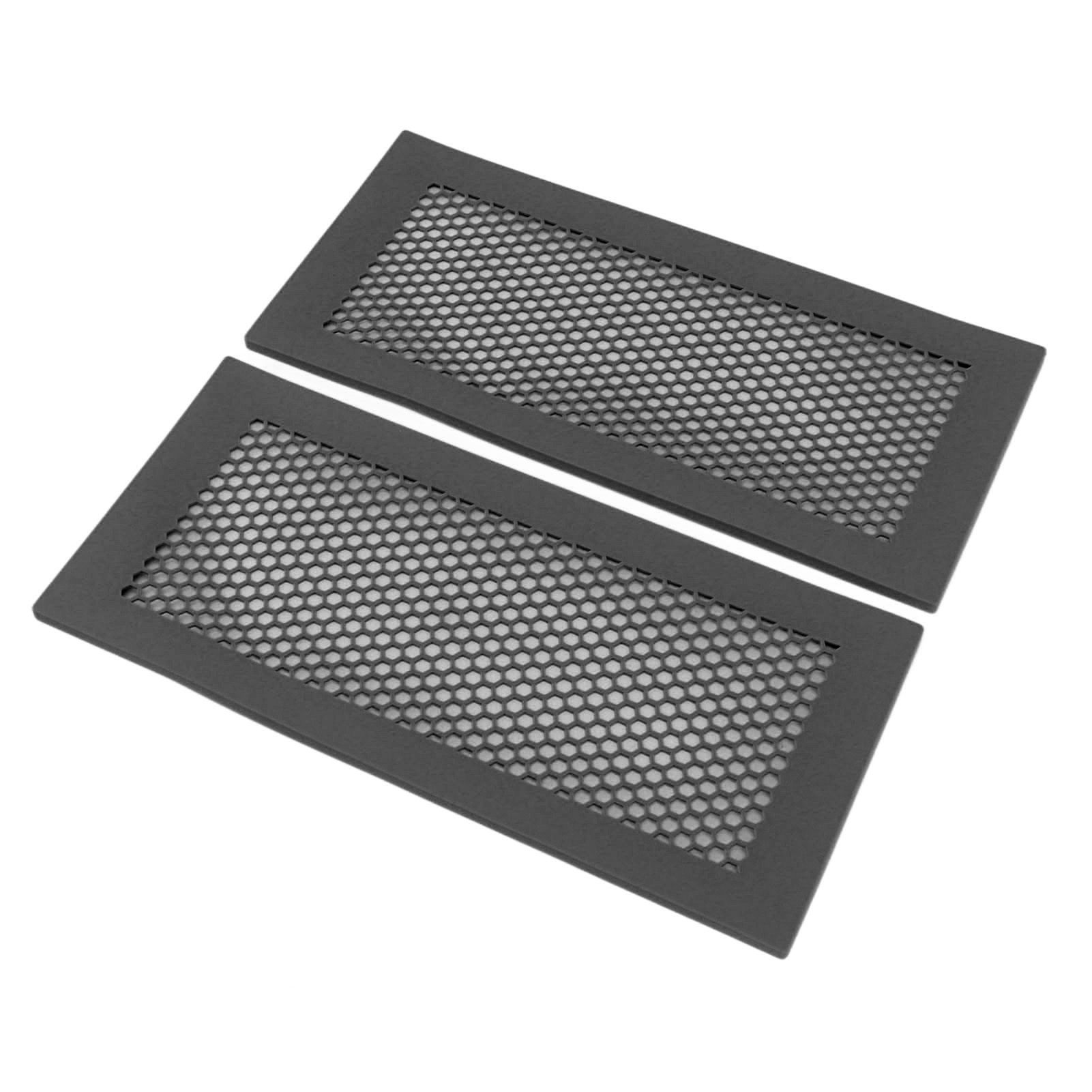 2Pcs Baby Proof Vent Cover Child Proof Safe Soft Silicone for Home Floor Catch Debris Hair Insect Black โ image 3