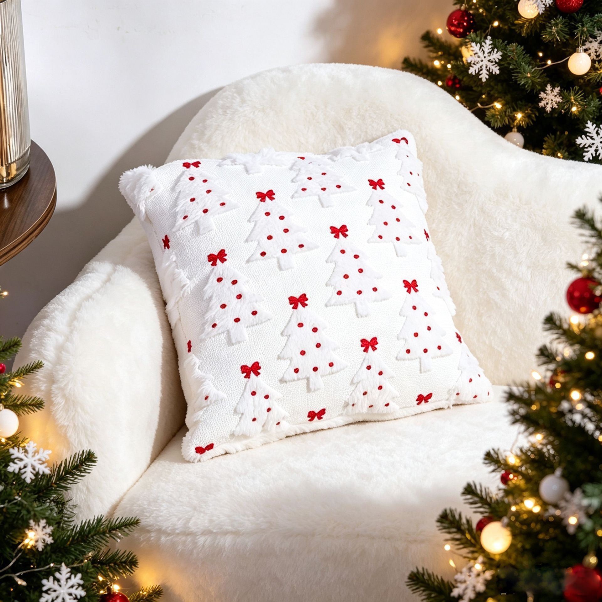 Set of 2 Christmas Cushion Covers (Pillow filling not included)-Style 27 — image 6