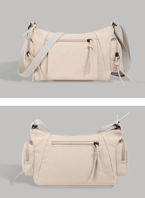 Green Chic Lightweight Multi-Pocket Oxford Crossbody Bag - Waterproof Retro Shoulder Bag for Women โ image 6