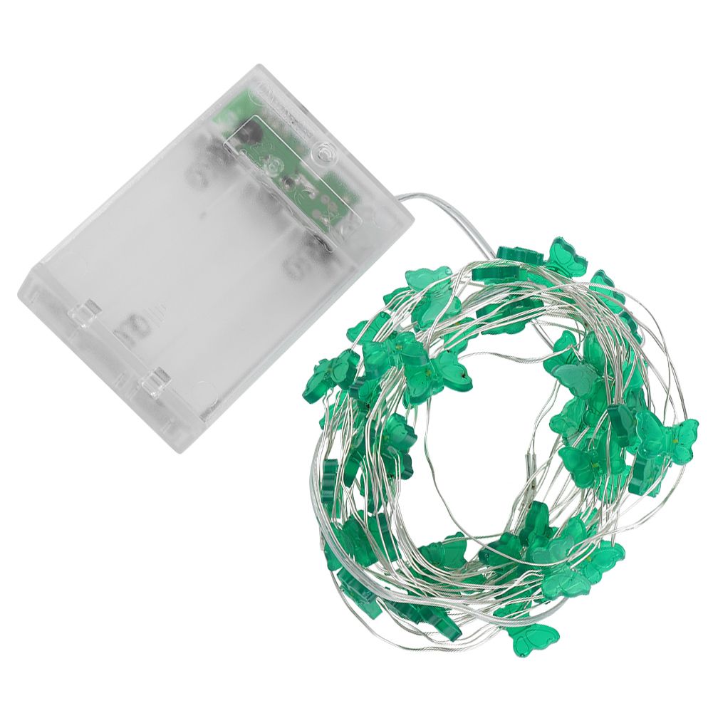 Battery Powered Butterfly Type 50LED String Light Wedding Party Garden Hanging Decor White โ image 6
