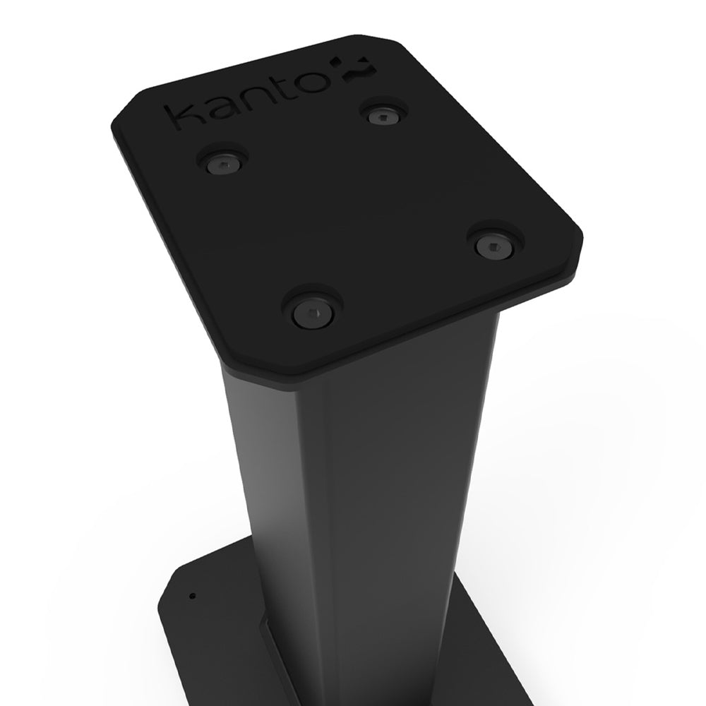 Kanto SX30 30" Tall Fillable Speaker Stands with Isolation Feet - Pair, Black — image 4