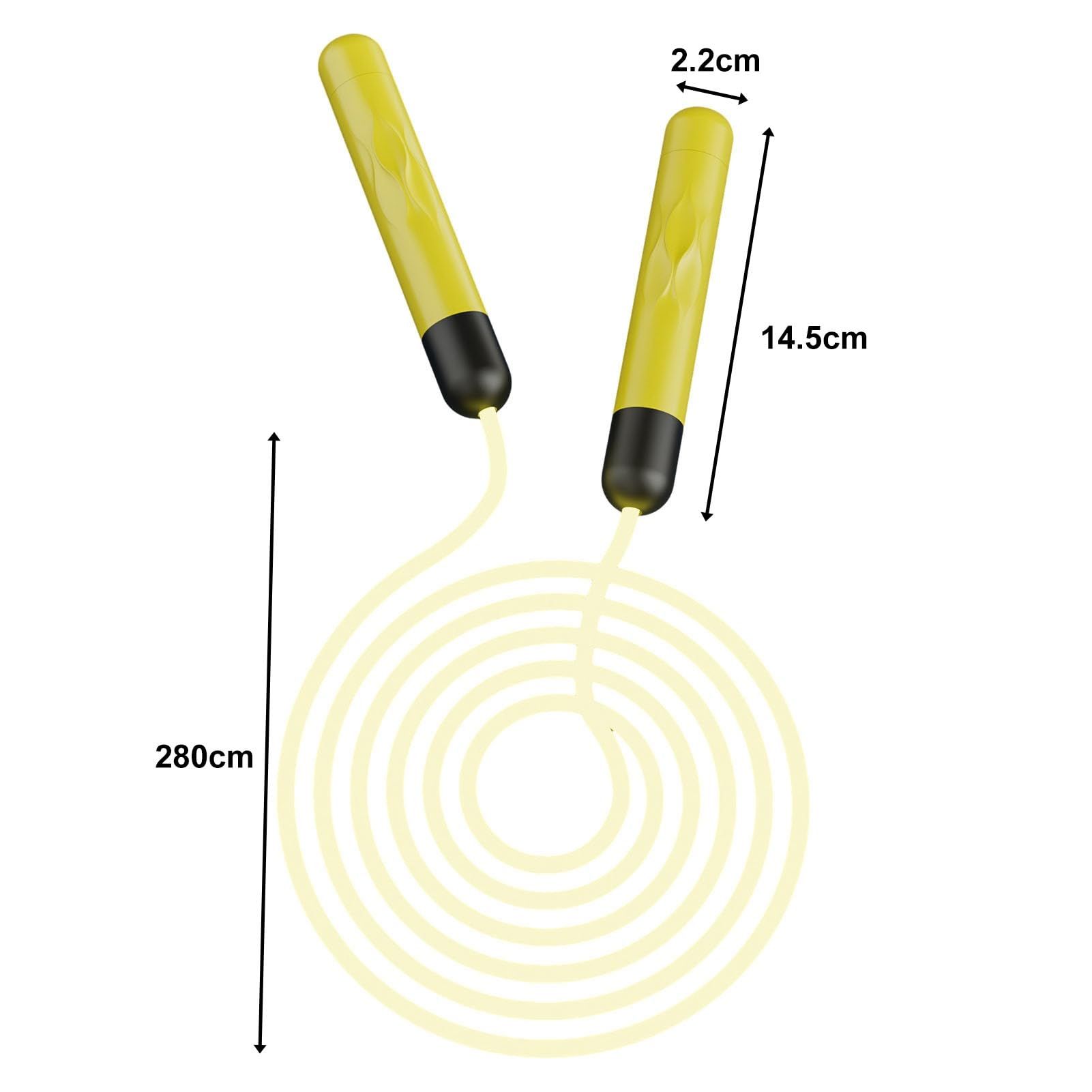 Fitness Jump Rope Keep Health Weight Loss LED Jump Rope Fitness Equipment Attractive Fiber optic luminous jump rope โ image 4