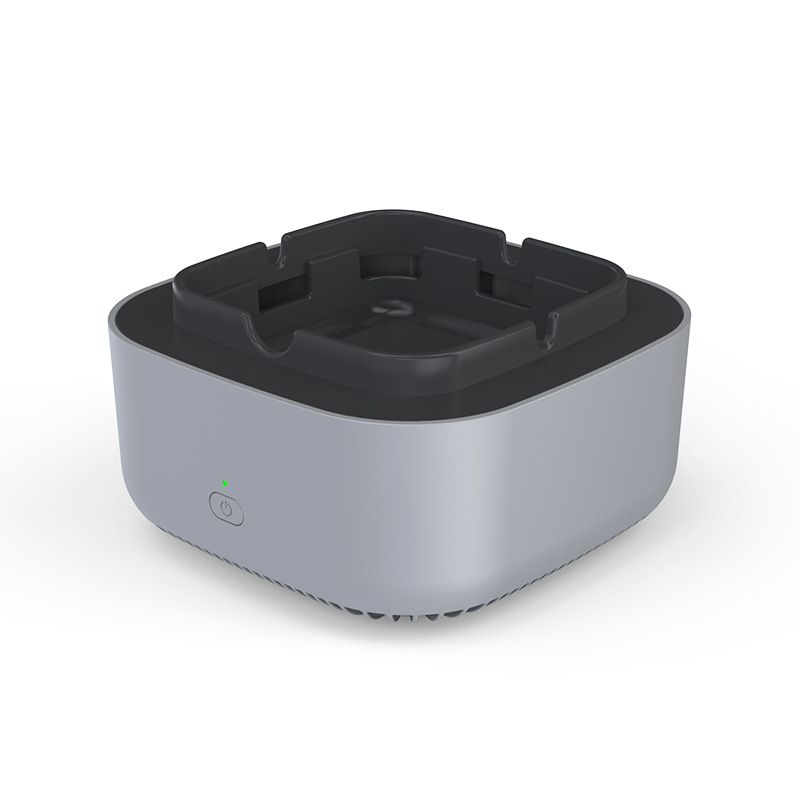 Smokeless cigarette ashtray, indoor home office multifunctional ashtray (rechargeable), air purifier, and smoke removing device