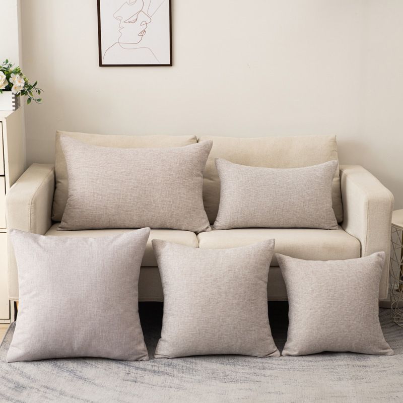 Shengdu Solid Color Polyester Pillow Case 40x40cm csmm light green 40*60cm single pillowcase — image 3