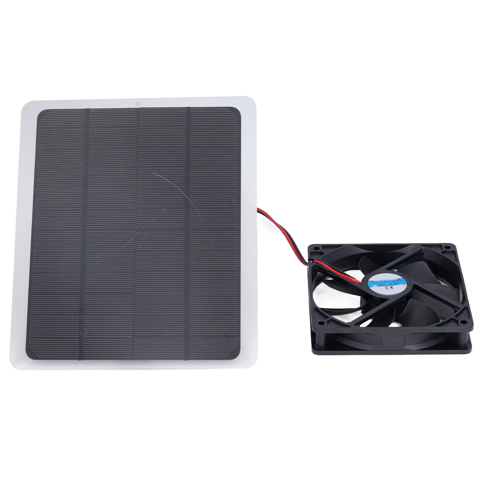 Solar Fan 10W 12V Effective Deodorization Energy Saving Portable USB Solar Exhaust Fan for Pet Houses RV Greenhouses โ image 6