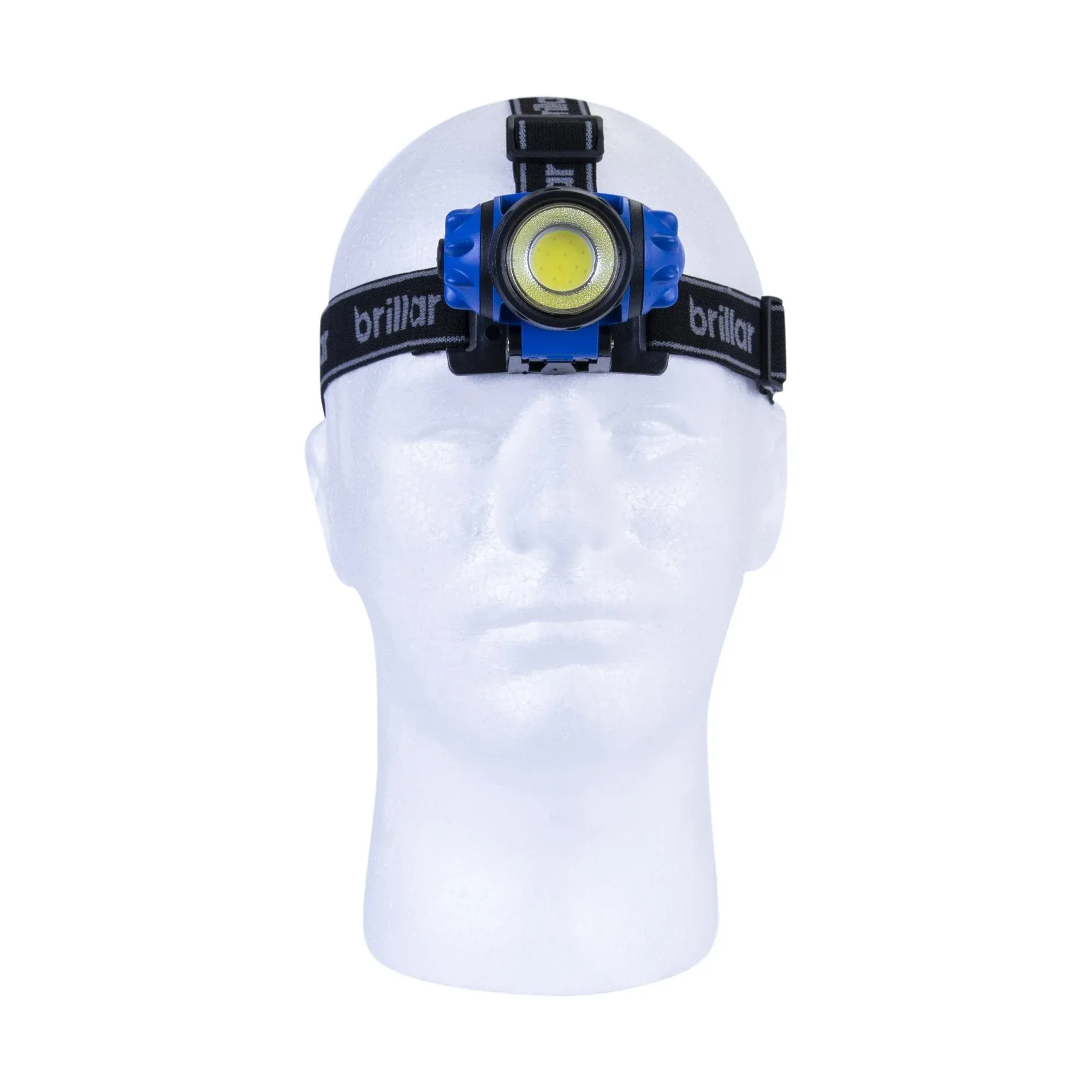 Brillar 3-Mode Headlamp – Blue, 120 Lumens with COB LED — image 2