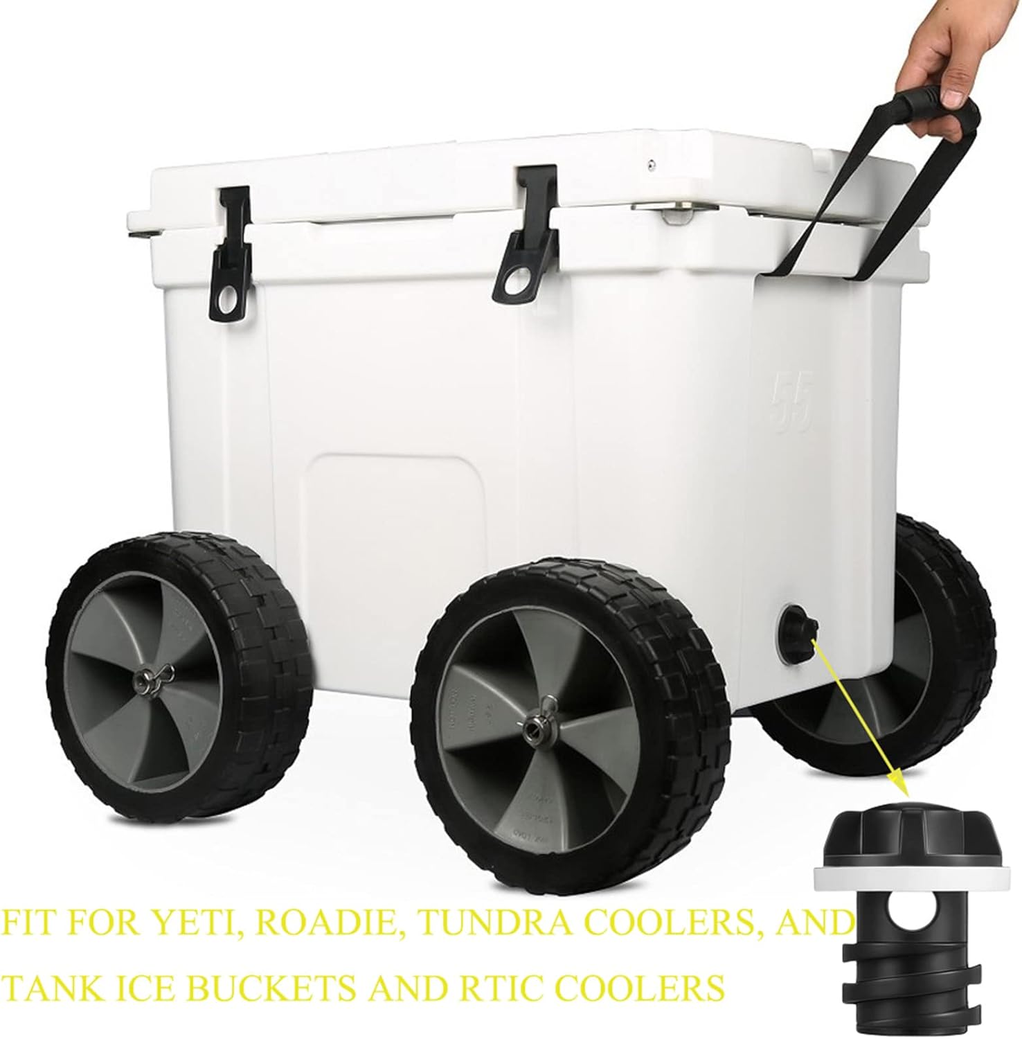 2 Pack Yeti Cooler Drain Plug Replacement Accessories - Compatible with Most Rotomolded Coolers - Leak-Proof Design — image 6