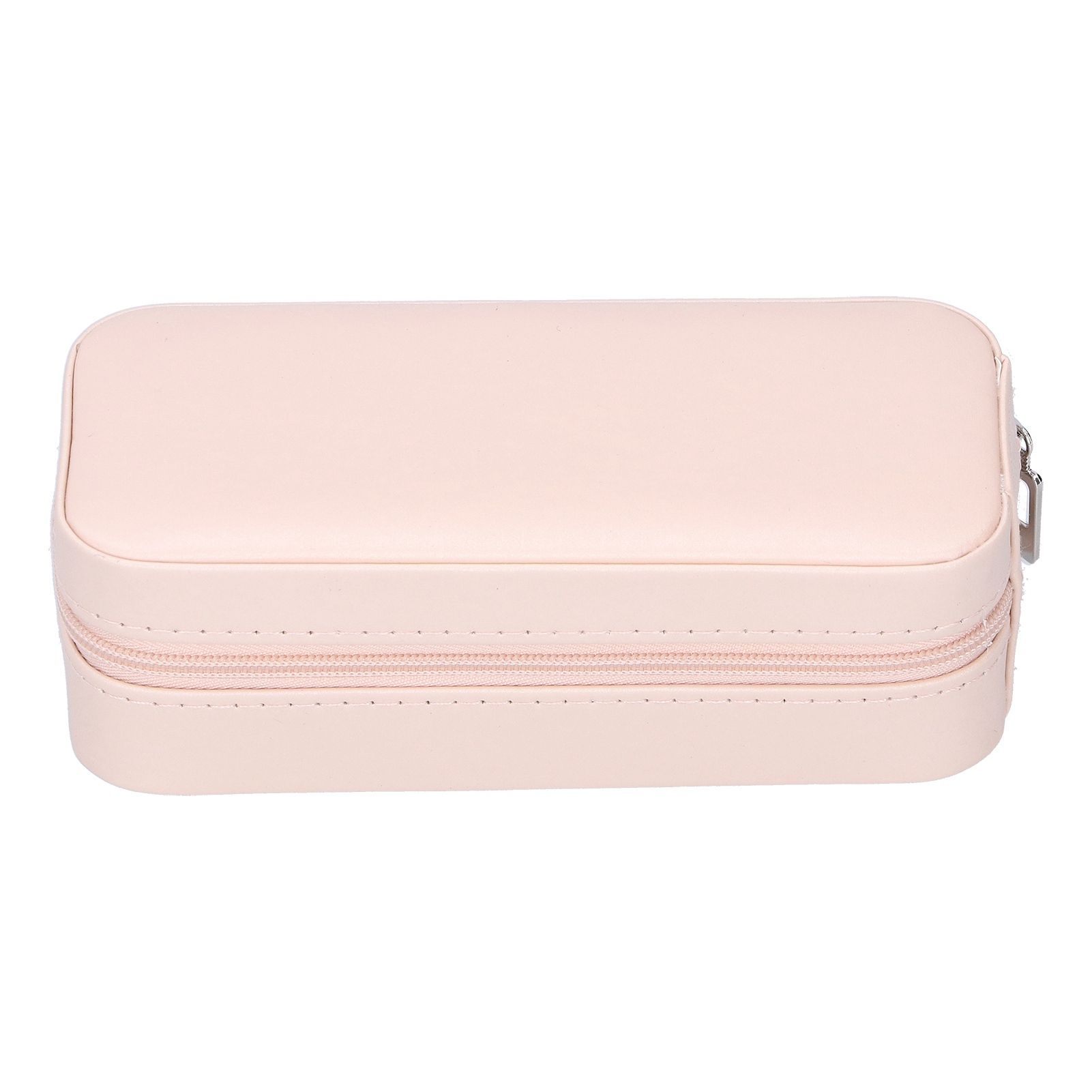 Portable Jewelry Organizer PU Fashion Earrings Necklace Rings Packaging Display Collection Case — image 2