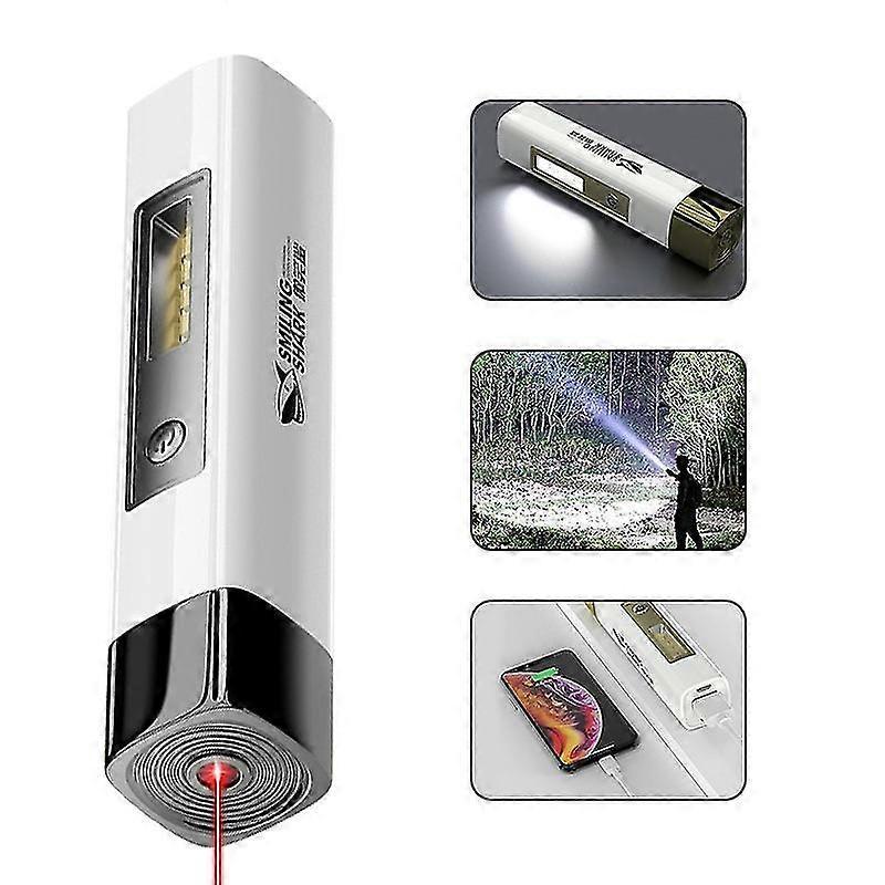 LED Portable Flashlight USB Rechargeable Camping Hiking Outdoor Household Torch โ image 2
