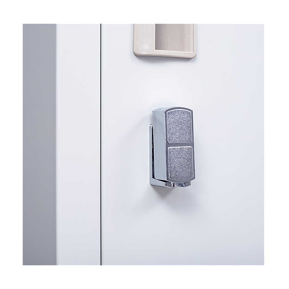6-Door Locker for Office Gym Shed School Home Storage — image 5