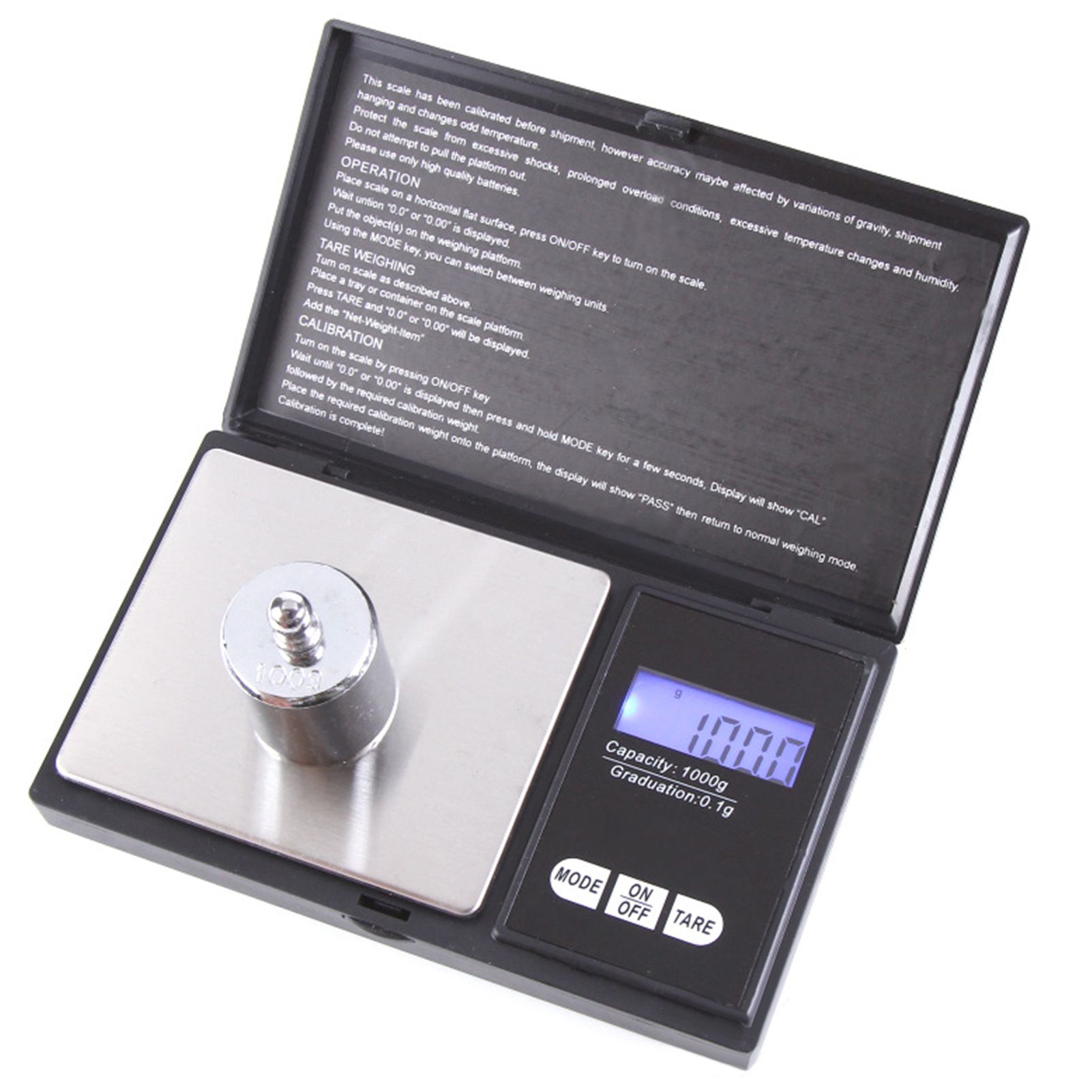 High Accuracy Balance Jewelry Weight Electronic Scales Food Steelyard with LCD Screen Display 200g/0.01g โ image 5
