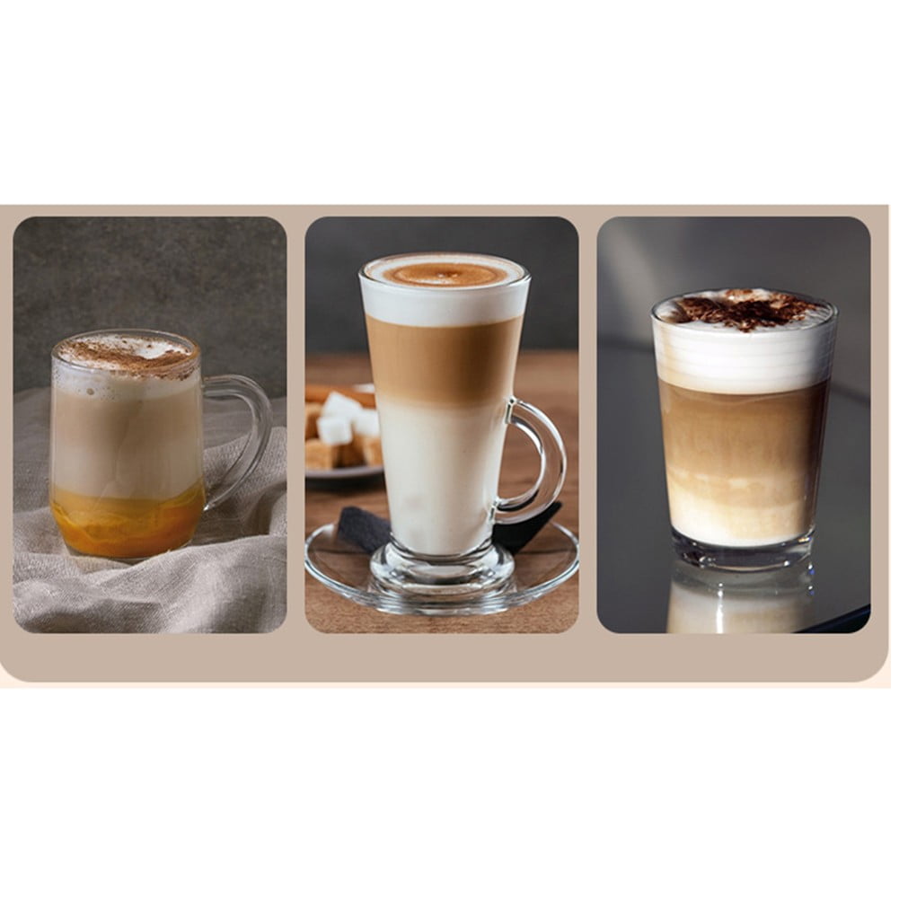 Portable Electric Milk Frother, Handheld Coffee Foam Maker for Lattes, Cappuccino, Hot Chocolate and Everyday Home Use, White โ image 2