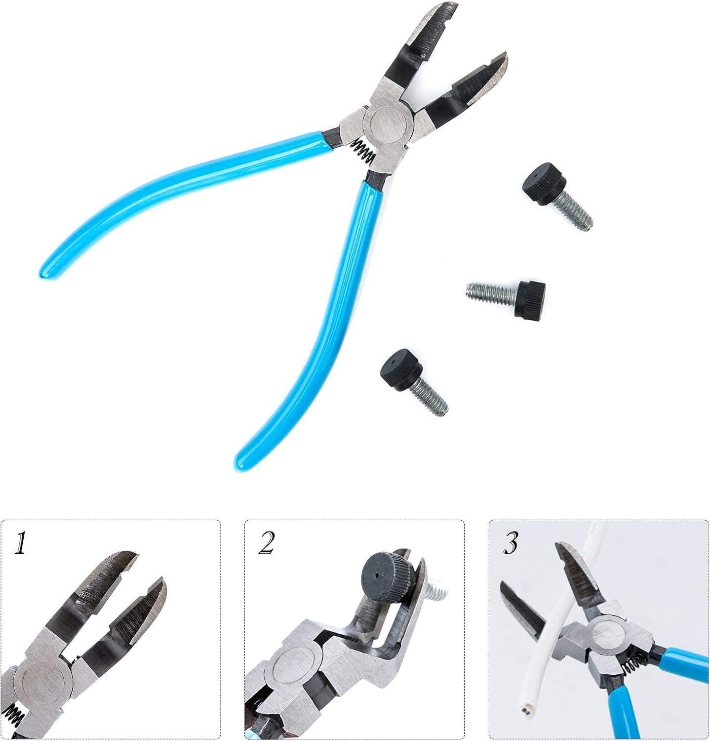 Multi-function Diagonal Side Cutting Plier Car Trim Panel Clip Cutter Puller Fastener Rivets Remover โ image 5