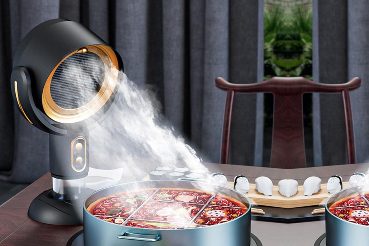 Portable Smoke Purifier Fan Removes Odors Dust Smoke for Cooking and Camping BBQ -BlackGold โ image 6