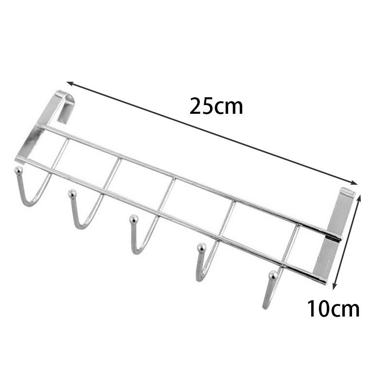 5 door hooks, hangers for shirts, clothes hooks, robes, kitchen and bathroom towels, hangers for clothes racks, hooks behind doors — image 2