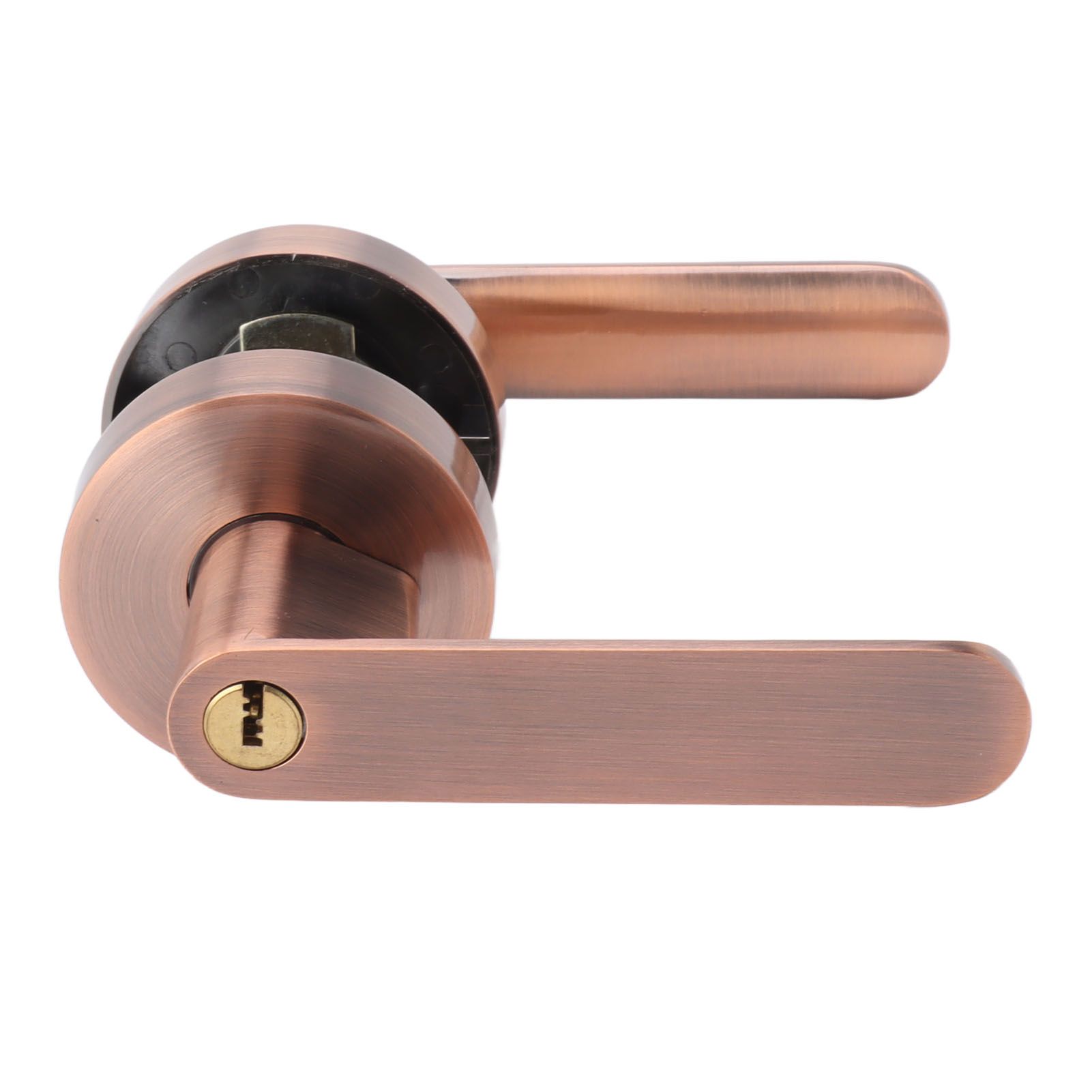 Passage Door Lever Set Aluminum Alloy Simple Modern Door Entry Lever Lock for Hallway Closet — image 6