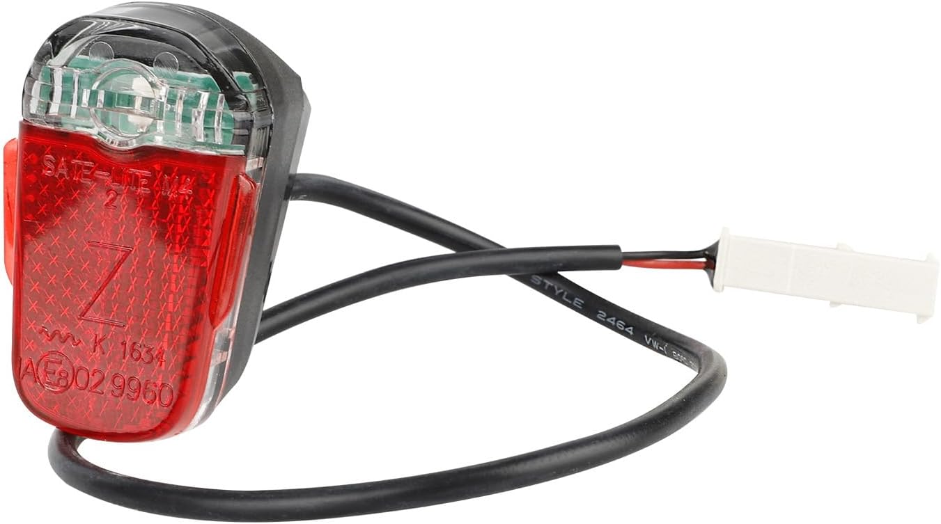 Tail light, tail light splash guard, IPX4 waterproof, red, for Segway Ninebot Max G30 / G30LP G30LE II — image 2