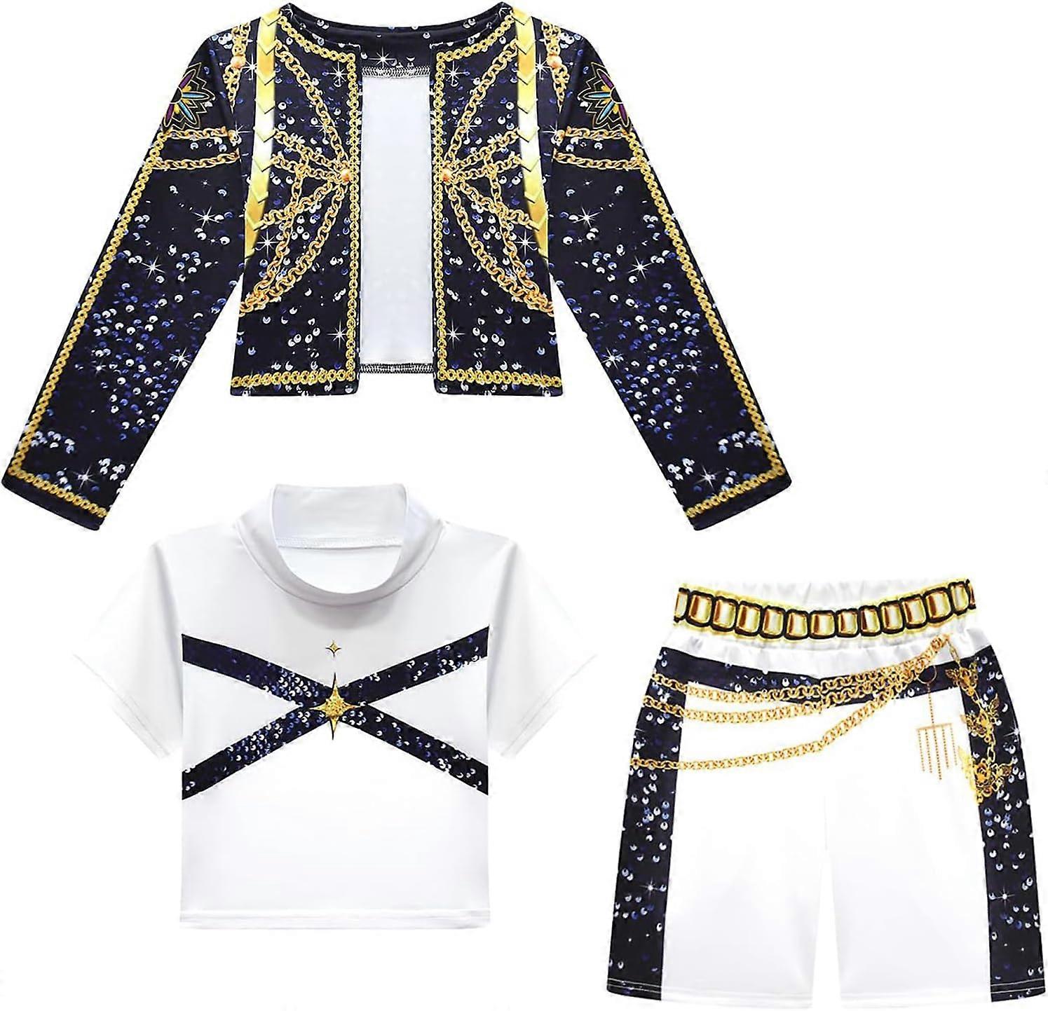 Halloween Deals Kpop Demon Hunters Dress for Girls - Rumi Mira Zoey Fancy Dresses for Kids A05 130 — image 3