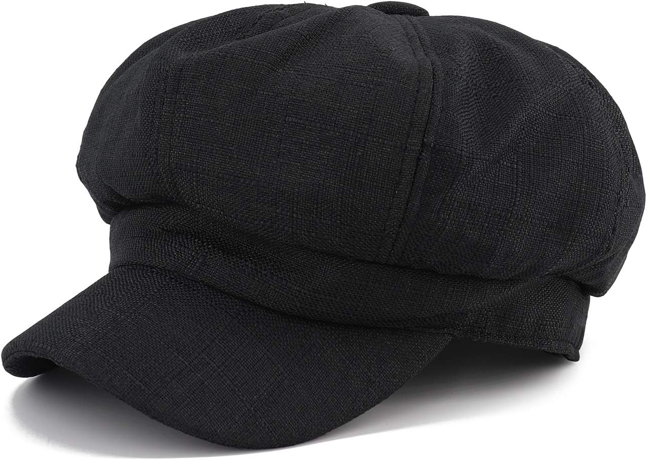 Newsboy Cap Ivy Cap Plain Cabbie Visor Beret Gatsby Ivy Caps for Women Newsboy Cap Lightweight Summer Prime Gatsby Cap Driving Hats Ivy Hat Adjustable Beret