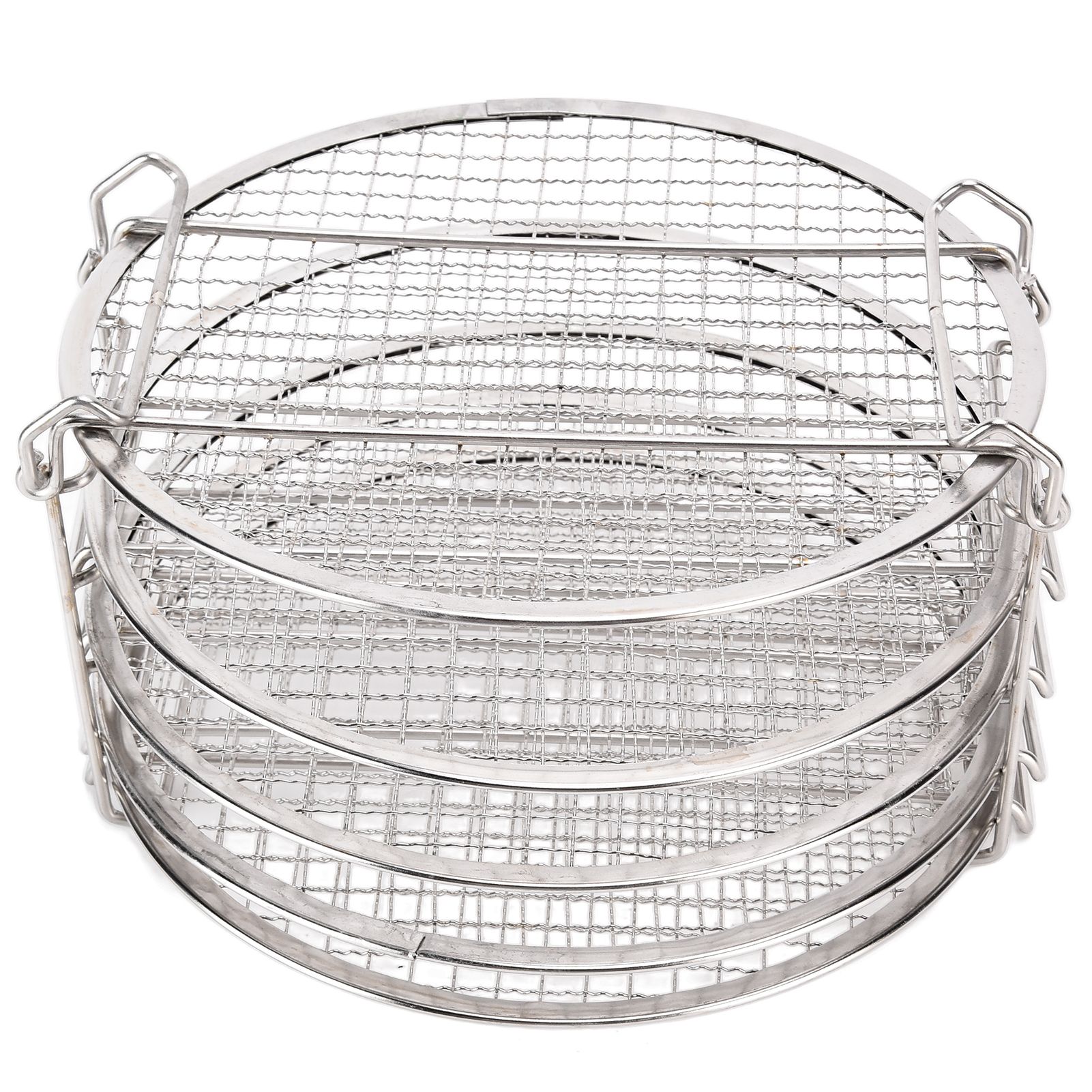 Stackable Dehydrator Rack Stainless Steel Drying Rack with Anti Scalding Gloves Fit for Ninja Foodi Fryer โ image 4