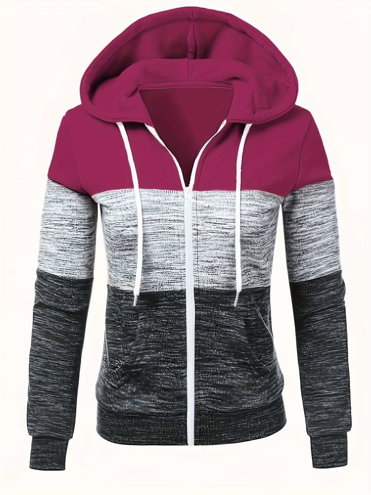 3d Print Hoodie Autumn Hoodie Casual Zip Hoodie Loose Sweatshirt Streetwear - Black - Size 2XL(AU 2XL/EU54) โ image 4
