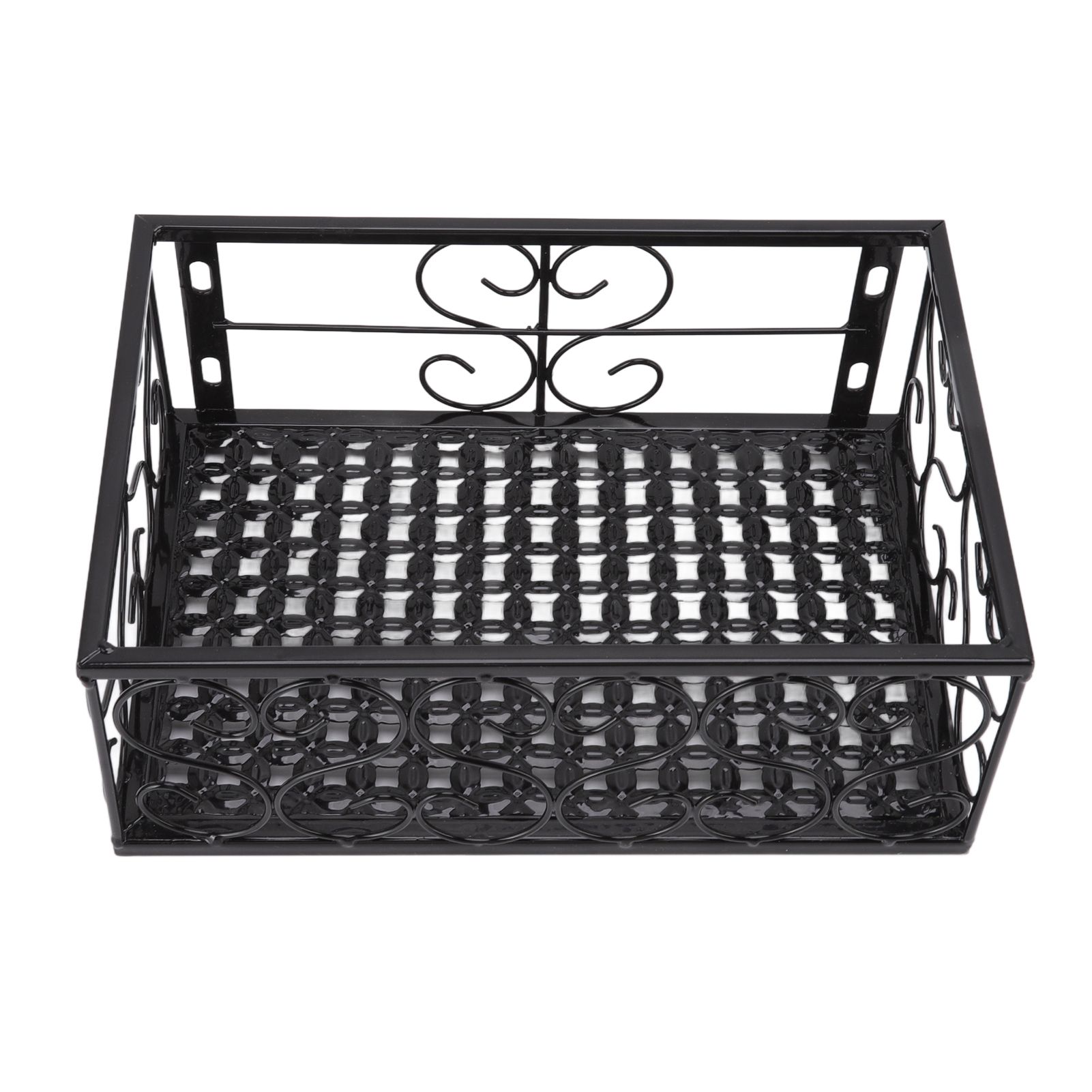 Balcony Flower Pot Stand Thickened Iron Decorative Patio Railing Shelf With Retainers for Windowsill Applicable to 2.5cm/1in Railing — image 4