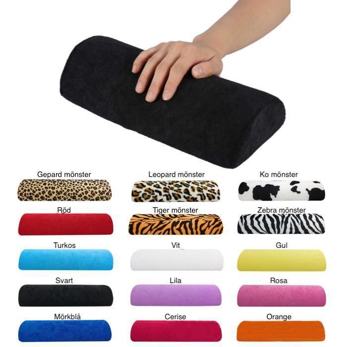 Pink Nail Cushion Wrist Support for Manicure, UV Gel Acrylic Nails โ image 2