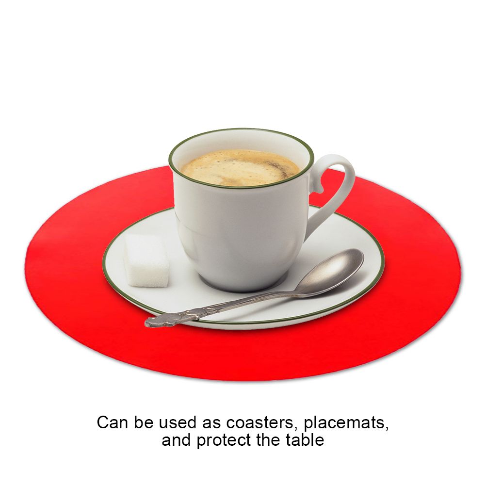 30cm Silicone Microwave Mat Non Stick Oven Mat Heat Resistant Microwave Turntable Mat — image 3