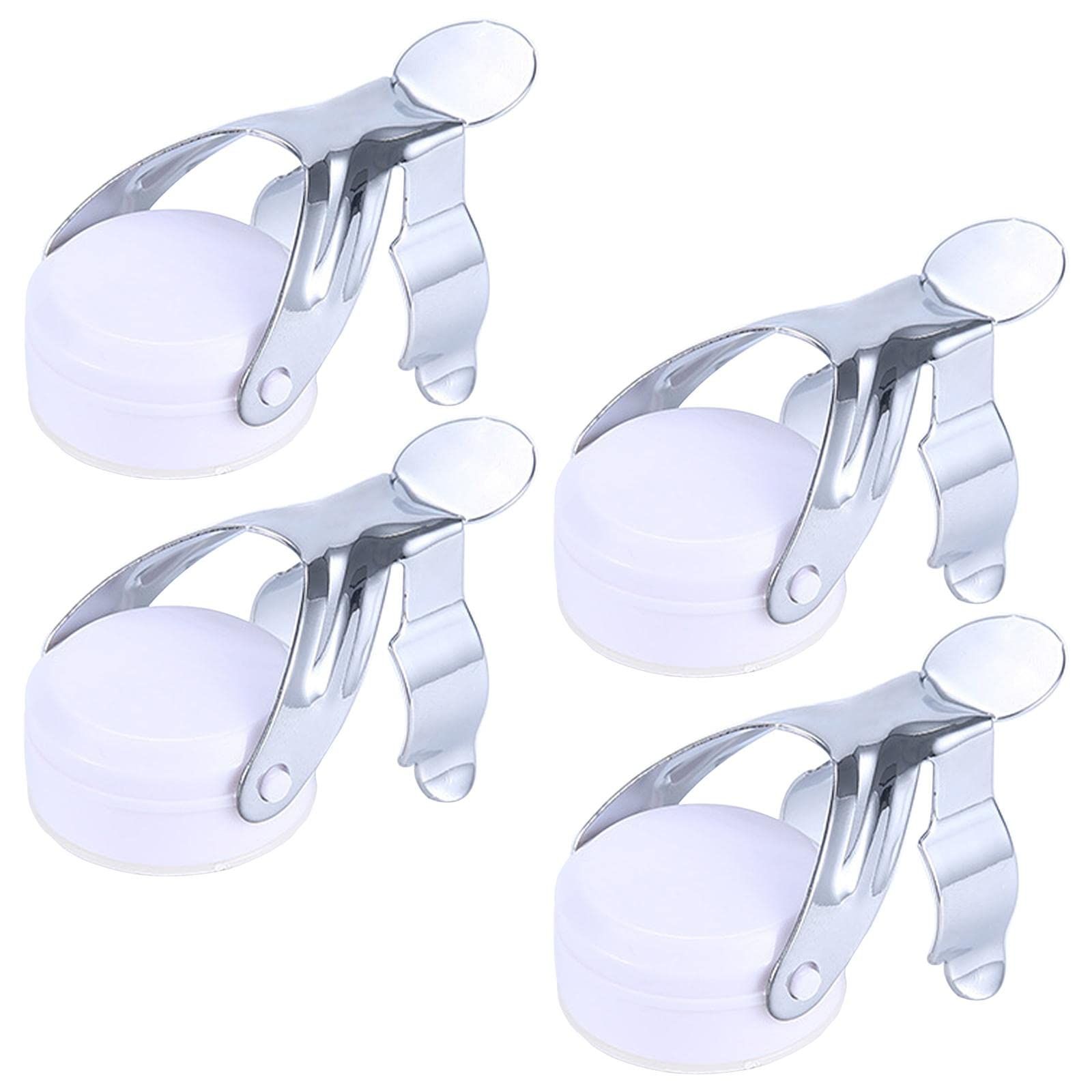 4 pcs Humanoid Wine Cork Wine Bottle Stoppers Beverage Preservation Tools Vacume Sealer Stainless Steel Trim Wine Sealing Plug