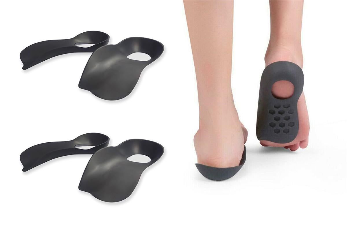 2 Pairs Plantar Fasciitis Feet Insoles Arch Supports Orthotics Inserts Flat Foot Orthopaedic Insoles(Size M) โ image 5