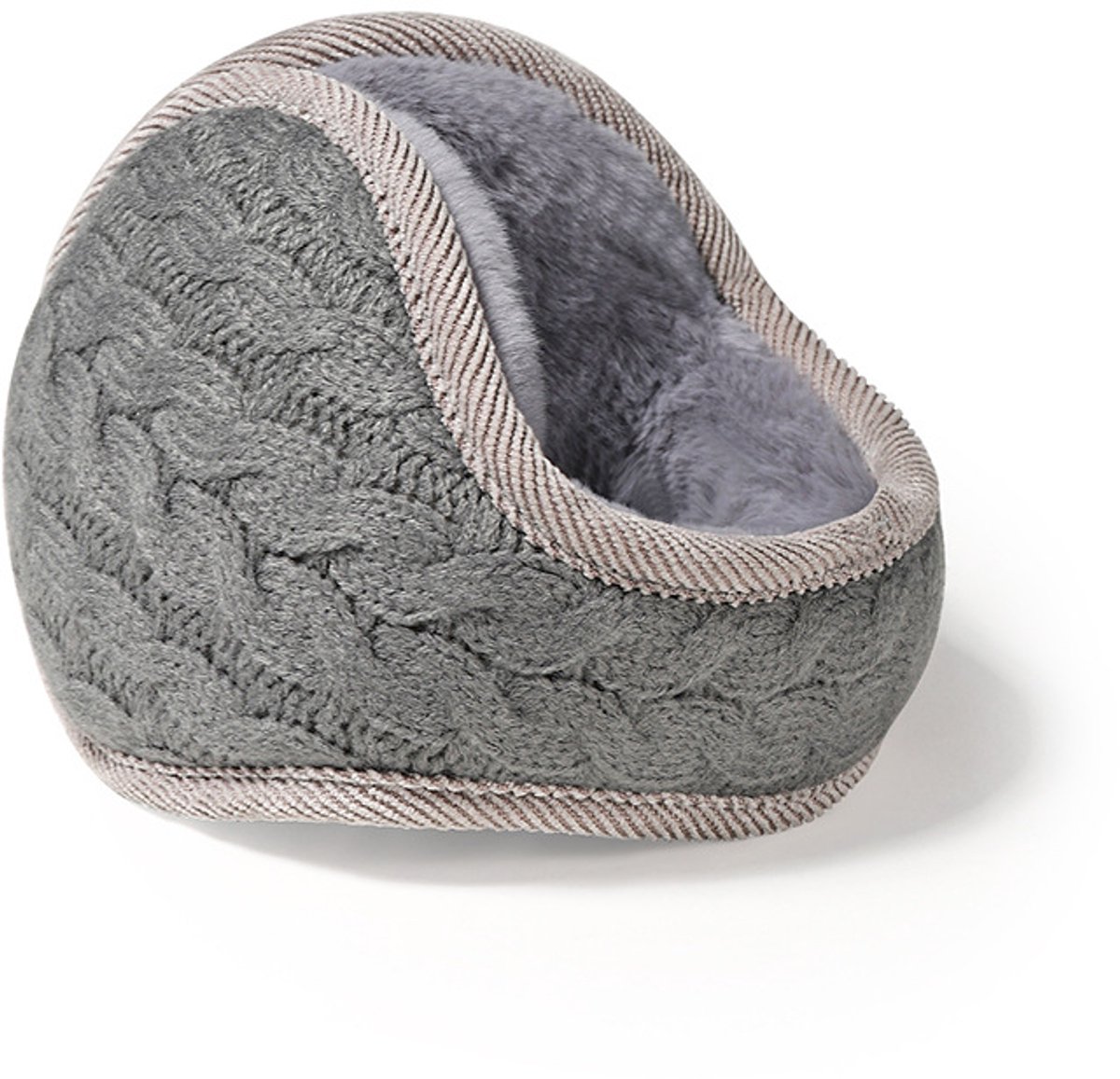 Earmuffs - Fleece Earmuffs - Knitted Earmuffs - Earmuffs for Adults - Warm Earmuffs - Warm Winter Earmuffs - Foldable - Unisex
