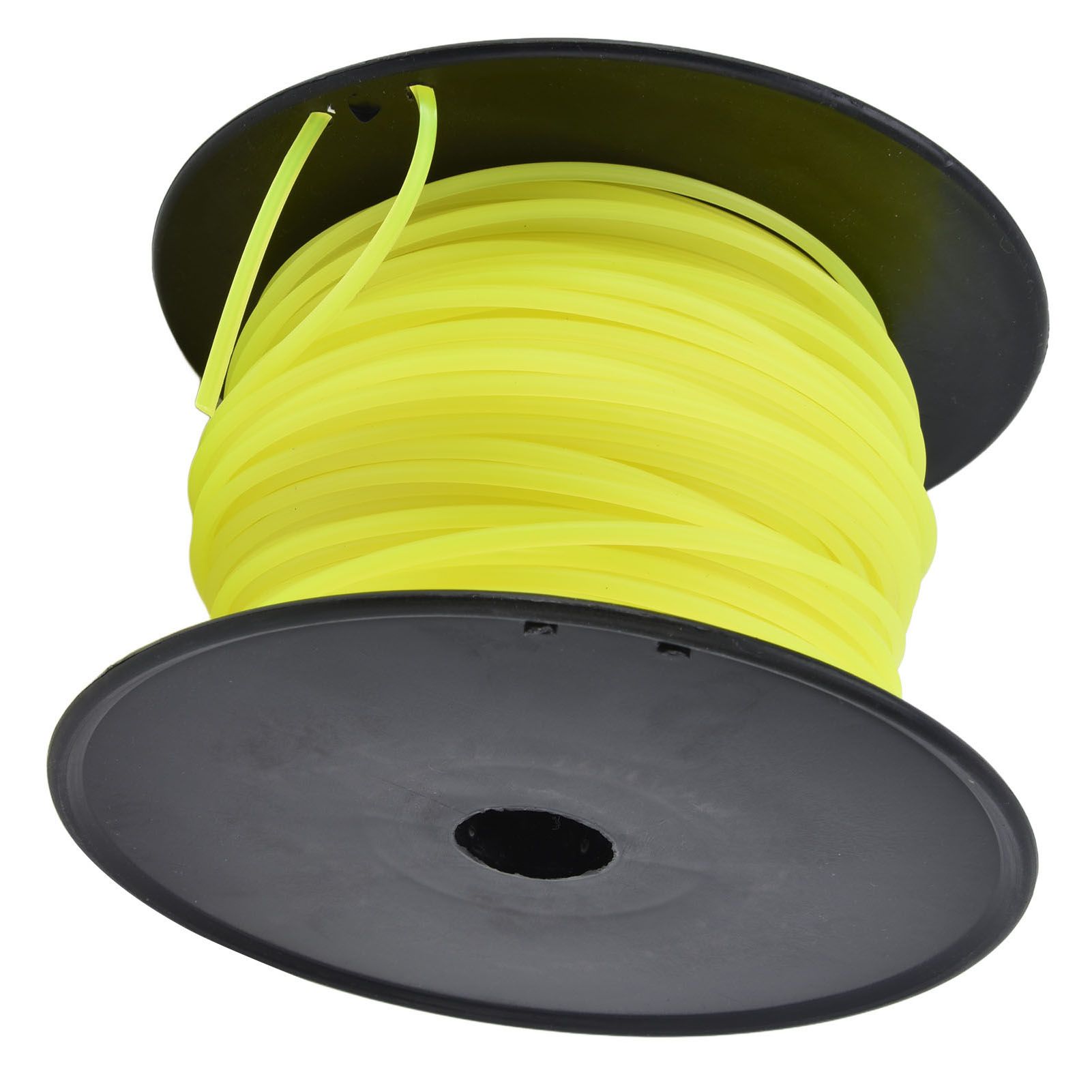 3mm String Trimmer Line Quadrate Grass Trimmer Line Lawn Mower Line for Husqvarna Yellow 70m / 229.7ft โ image 4