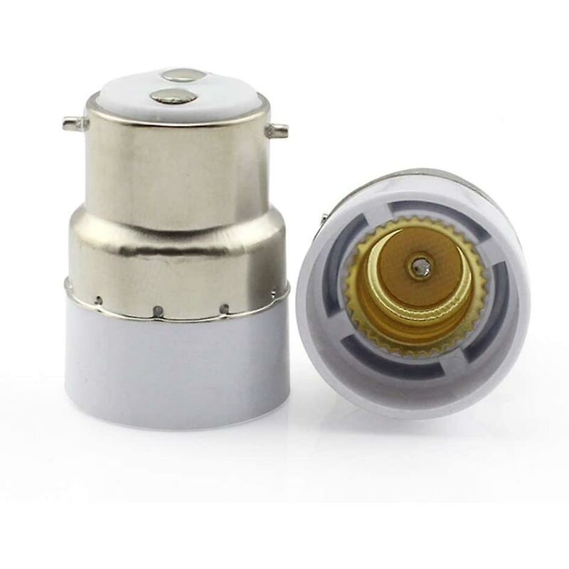 5 Pack B22 To E14 Light Bulb Socket Converter B22 Socket Adapter Convert To Standard E14 Lamp Holder — image 2
