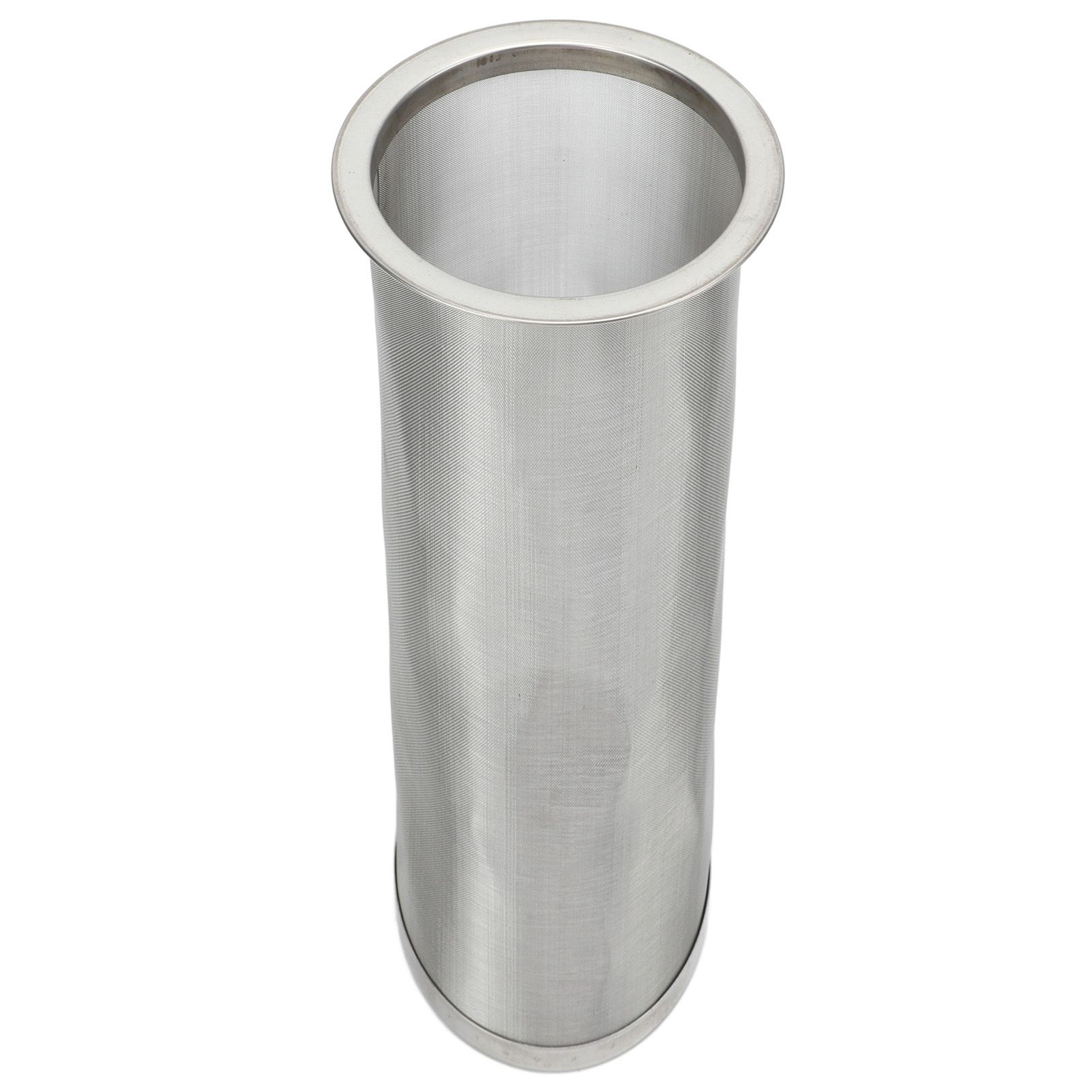 Cold Brew Coffee Filter Stainless Steel Reusable Wide Mouth Mesh Cylindrical Filter with White Gasket for Tea 8x21cm/3.15x8.27in โ image 5