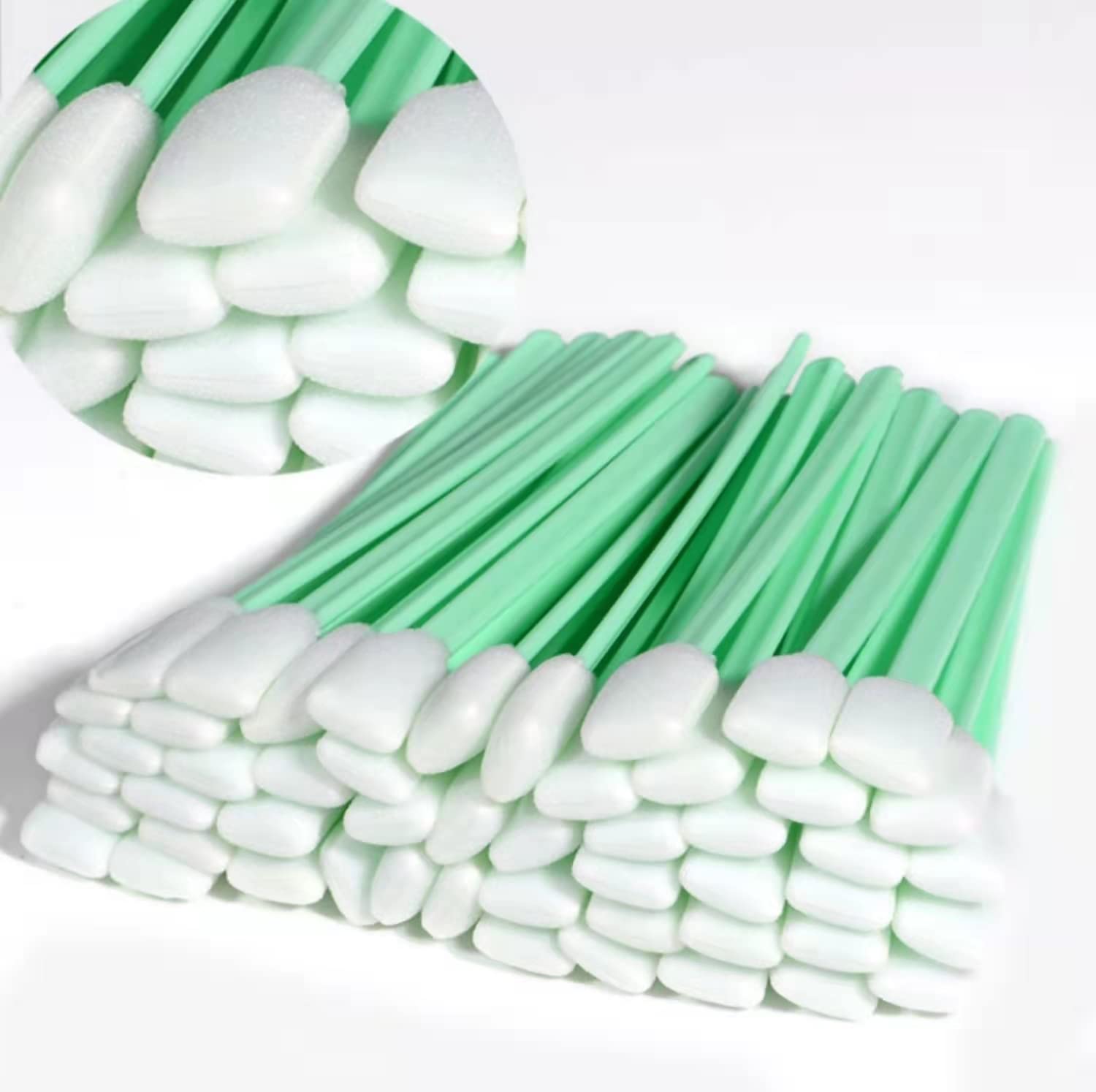 200 PCS Professional Foam Cleaning Swab Sticks, Dust-Free Cleaning Sponge Tip Swabs Printer Heads, Scanners, Camera Lenses, Chip Hard Disk Industries, Optical