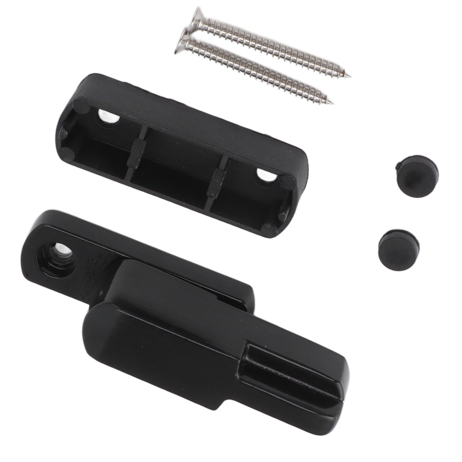 Window Sash Lock Aluminum Alloy T Type Sliding Window Latch Child Proof Safety Lock for Home Security Black โ image 6