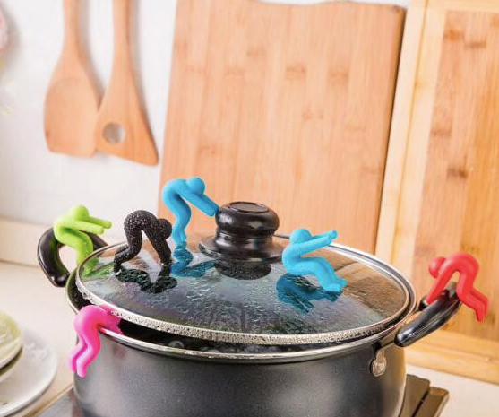2pcs Boil-Over Protection Guys - Avoid Boiling Black โ image 5